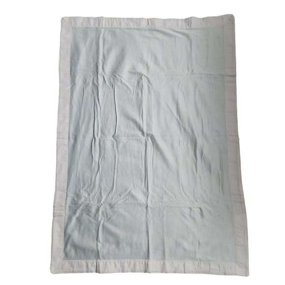 Vintage Cartoon Animal Print Satin Trim Crib Baby Blanket 31” X 44” - Picture 5 of 6